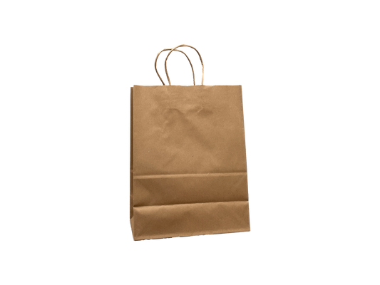 Brown Paper Bags #2 250x330+130mm 250PCS Brown Handle