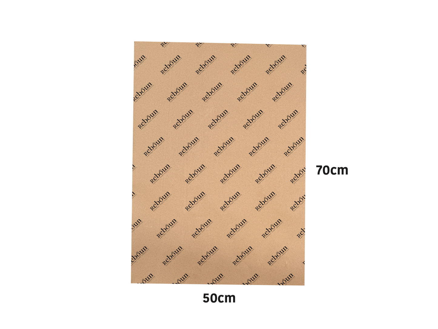 Custom Printed Flower Wrapping 50x70cm 1000PCS