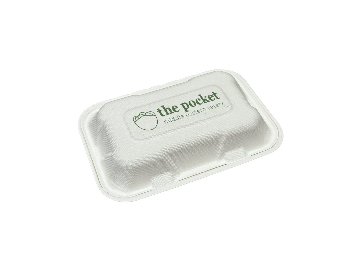 Custom Printed Sugarcane Snack Box 9'' 200PCS