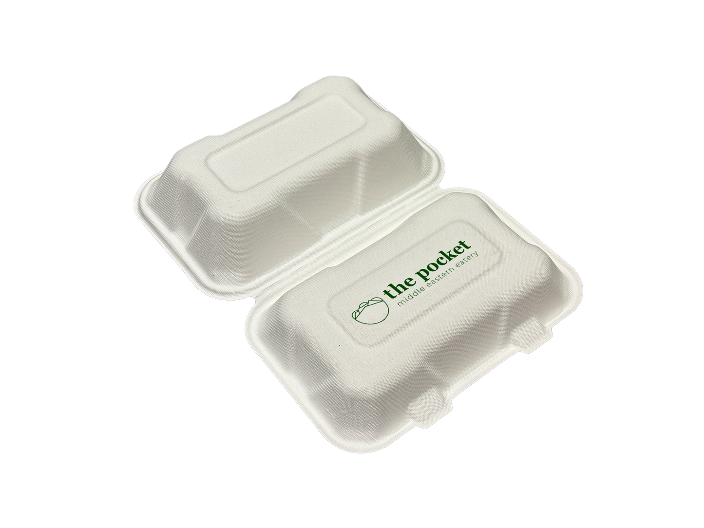 Custom Printed Sugarcane Snack Box 9'' 200PCS