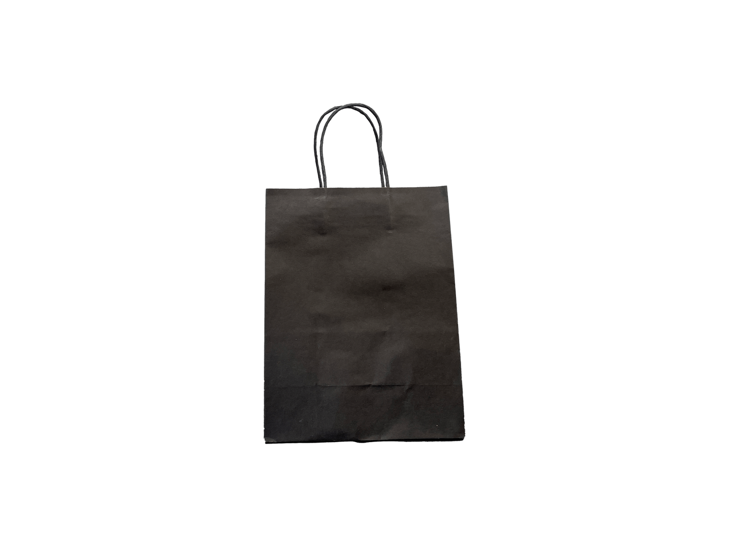 Black Paper Bags #1 210x270+110mm 250PCS Black Handle