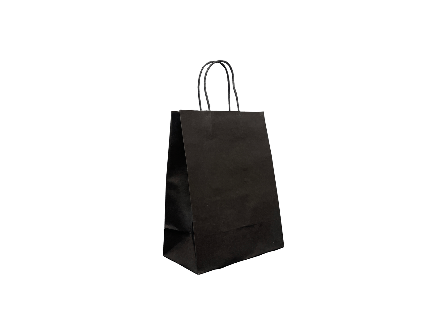 Black Paper Bags #1 210x270+110mm 250PCS Black Handle