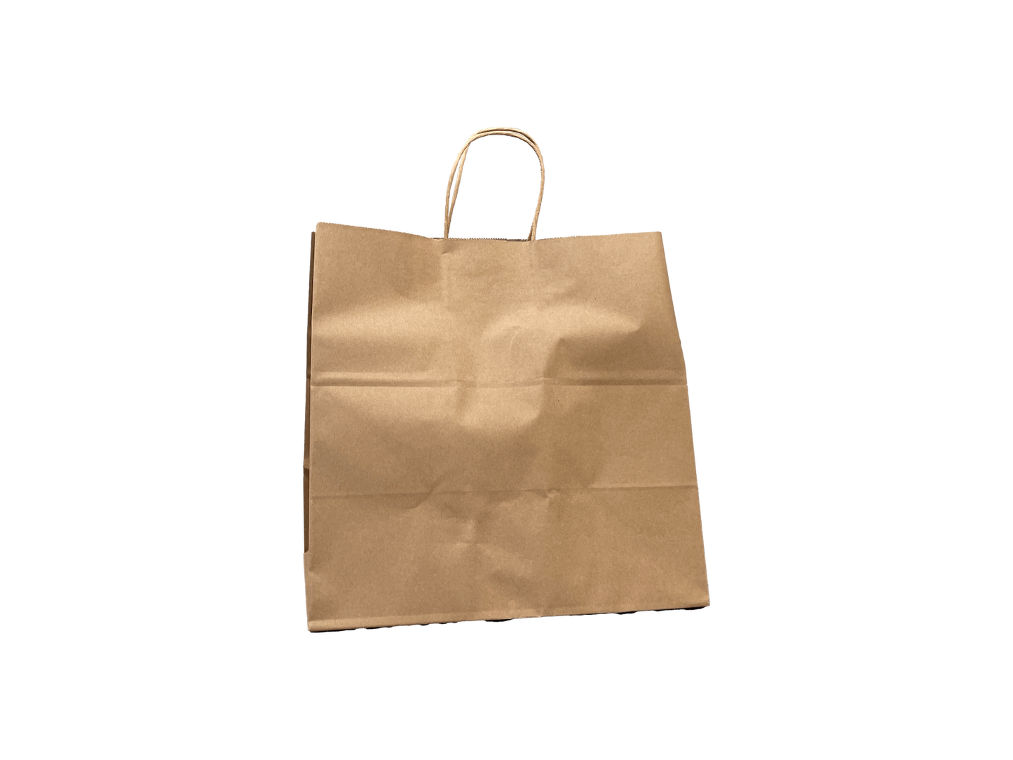 Brown Paper Bags Large 305x305+180mm 250PCS Brown Handle