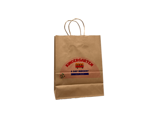 Custom Printed Paper Bags 250x330+130mm THP2R 250PCS